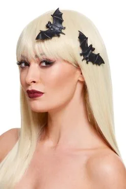 Fledermaus Haarklammern 2er Set