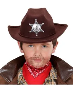 Brauner Cowboy Hut Für Kinder