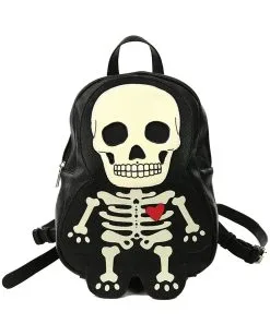 Skelett Rucksack Glow In The Dark