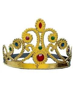 Goldene Cindy Krone Mit Edelsteinen