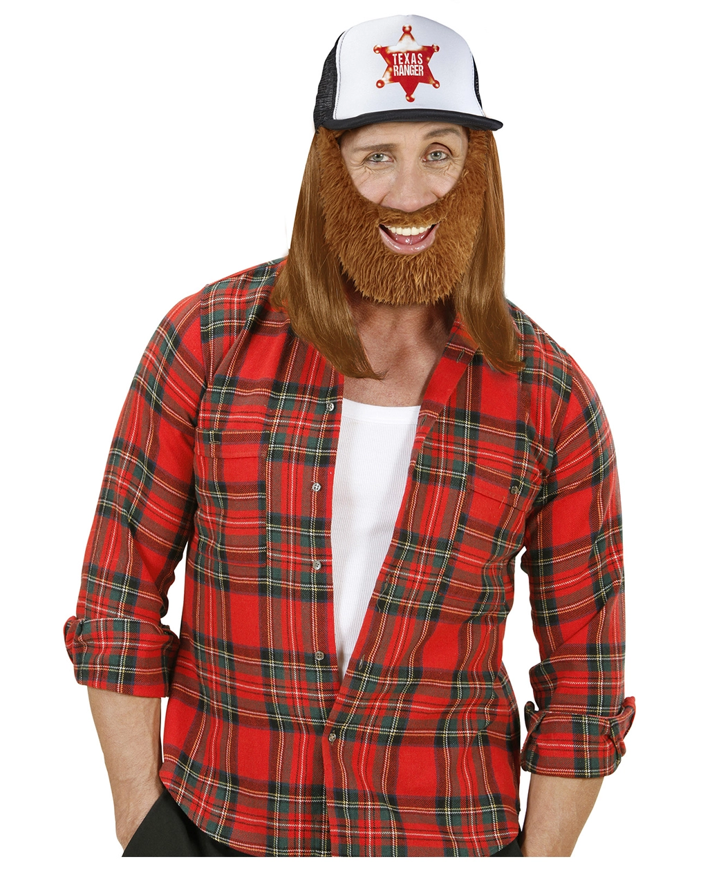 Baseball Kappe Mit Bart – Bild 3